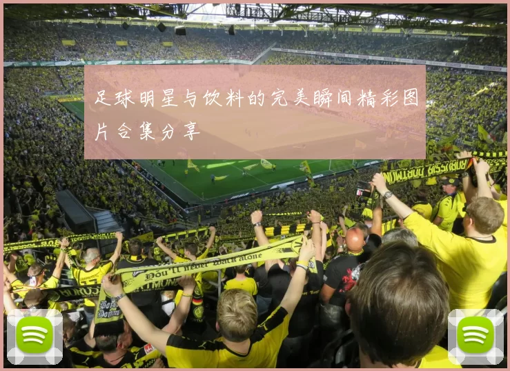 足球明星与饮料的完美瞬间精彩图片合集分享