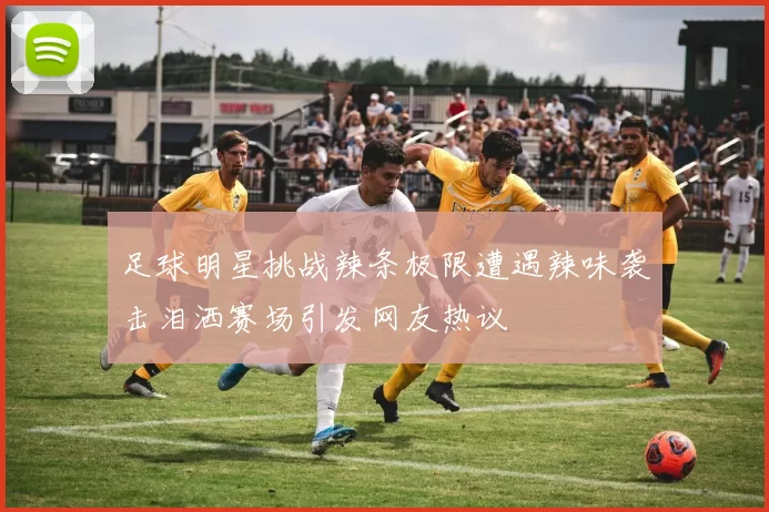 足球明星挑战辣条极限遭遇辣味袭击泪洒赛场引发网友热议